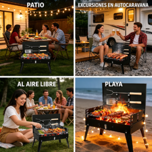 COMBO ESPECIAL: Parrilla Portátil Plegable de Acero™ + Soplador de Aire de Regalo [ÚLTIMAS UNIDADES] — foto 5