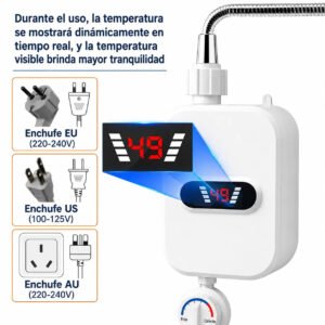 Regadera Eléctrica ThermoLux™ [AGUA CALIENTE SIN GAS] — foto 4