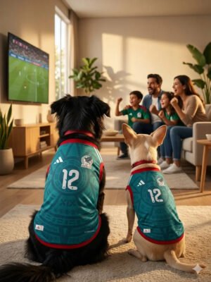 Camisa Jersey México Para Perro Edición Mundial — foto 3