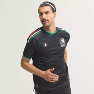 Kit Mundial | Camiseta Oficial de La Selección México Negro + Gorra de Regalo — foto 2