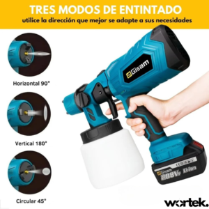 SprayMaster PRO™ - Pistola Pulverizadora Inalámbrica Profesional — foto 2