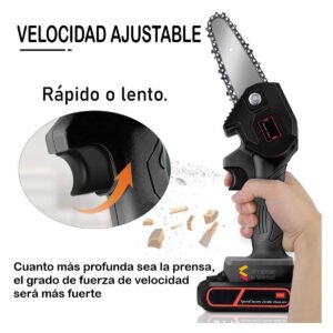 Motosierra Portátil Recargable MegaForce [CORTA TODO] — foto 2