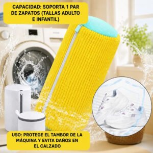 CleanShoes System™ — Bolsa Lavatenis + 8 Bolsas Organizadoras — foto 2