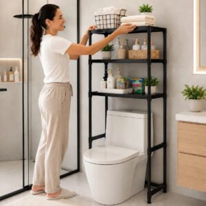 TorreMax™ - Estante Organizador de Baño 4 Niveles — foto 2