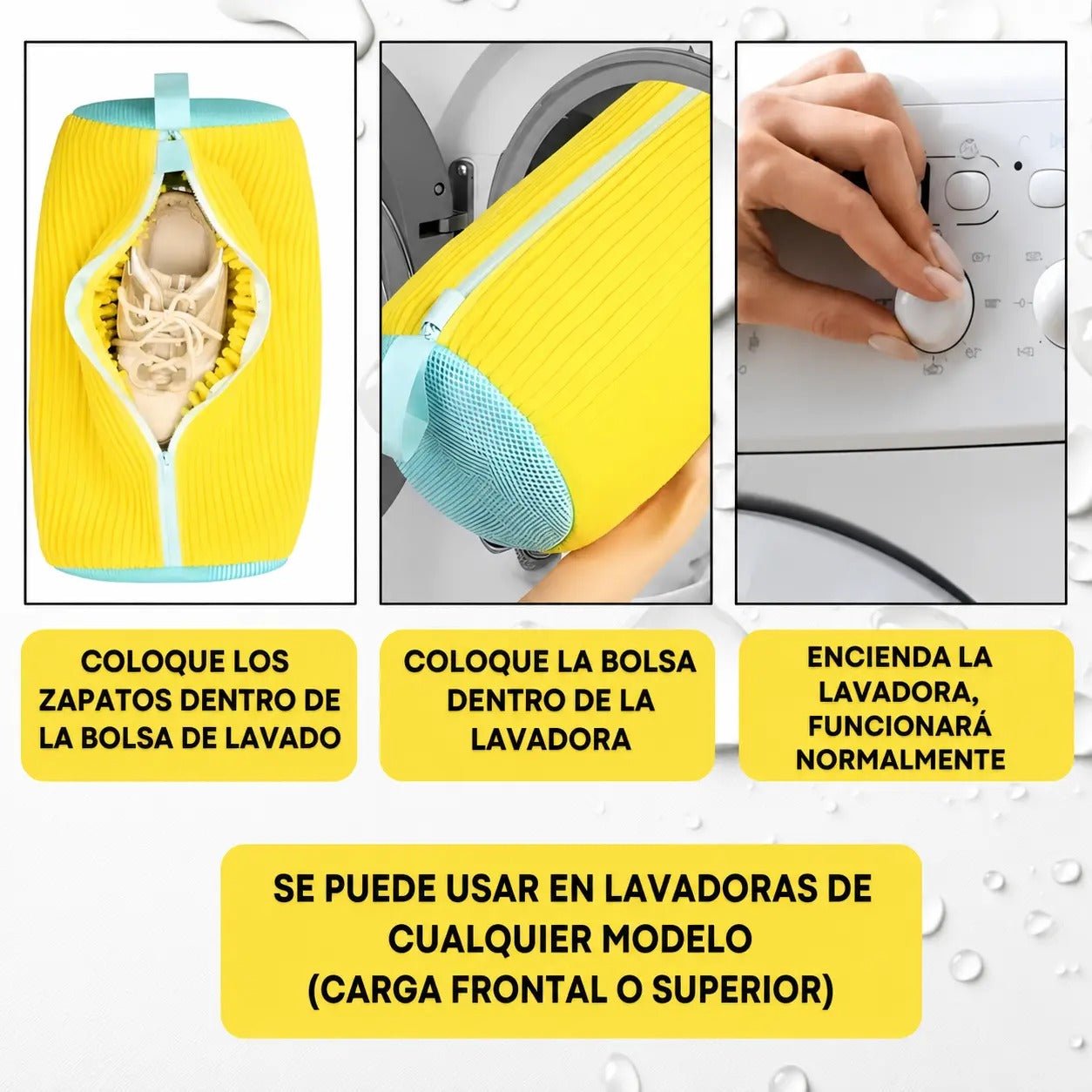 CleanShoes System™ — Bolsa Lavatenis + 8 Bolsas Organizadoras - Image 4