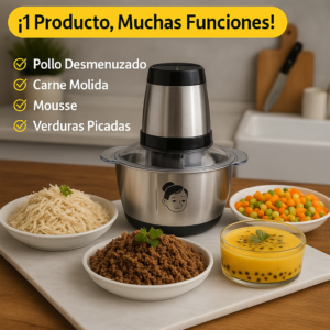 TurboChef Pro™ Triturador Eléctrico Multifuncional [ÚLTIMAS UNIDADES] — foto 2