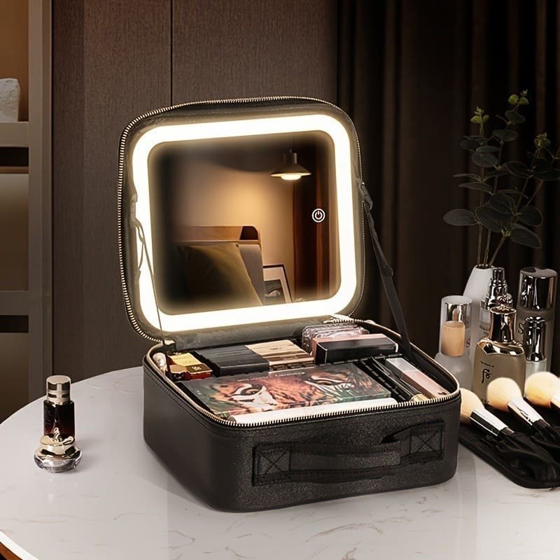 Estuche Luminaire Pro – Espejo LED de Belleza - Image 2
