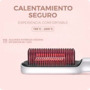 Cepillo Alisador 3 en 1 Profesional + Masajeador Facial PrimeLiss™ [ULTIMAS UNIDADES] — foto 3