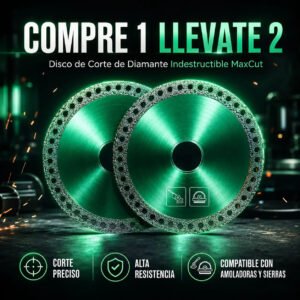 2 Discos de Corte de Diamante Indestructible | MaxCut