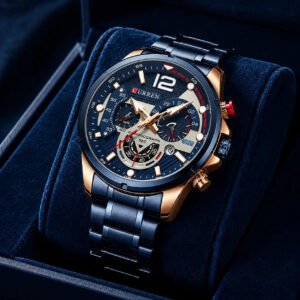Reloj Impermeable Para Hombre Zafiro™ — foto 2
