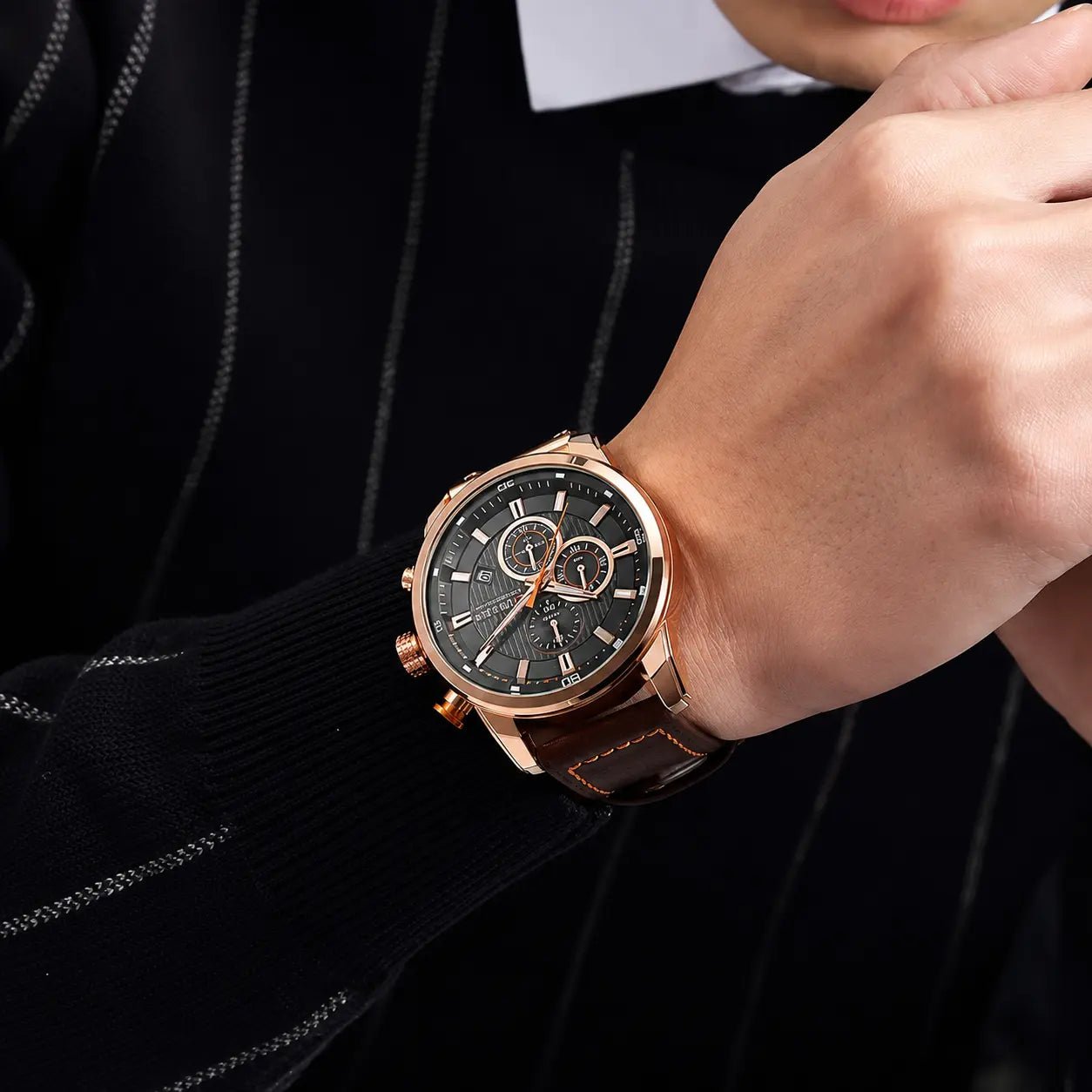 Reloj Impermeable Para Hombre Ambar™ - Image 3
