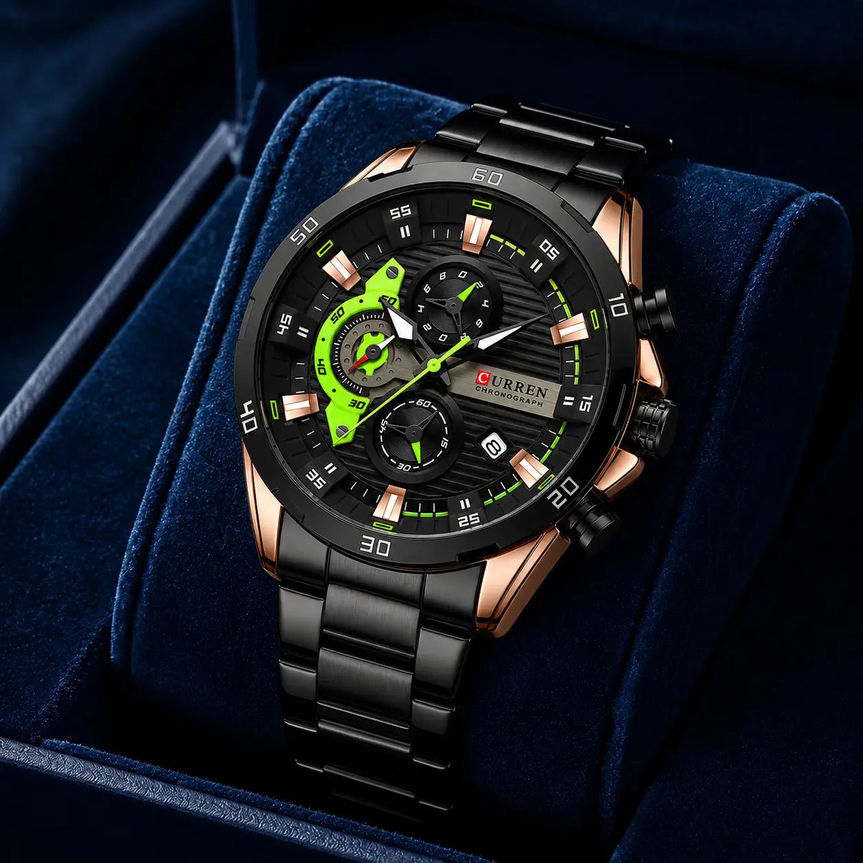 Reloj Impermeable Para Hombre Esmeralda™ - Image 2