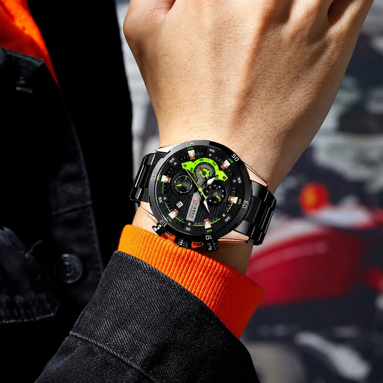 Reloj Impermeable Para Hombre Esmeralda™ - Image 3