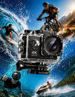 🔥 LIQUIDACIÓN: CÁMARA GOPRO 4K + FUNDA ULTRARESISTENTE GRATIS [PROMOCIÓN DE CUMPLEAÑOS] — foto 4