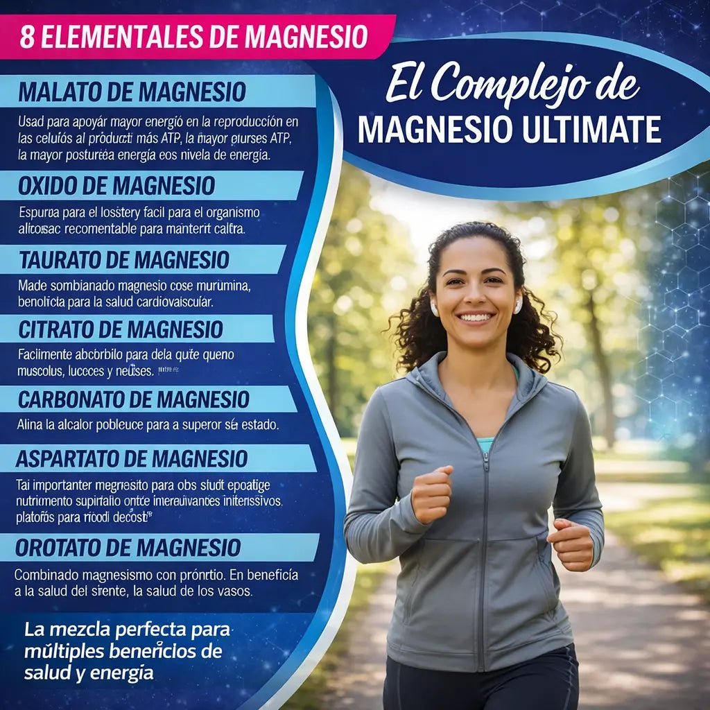 Compre 1 y Llévate 2 - Magnesium Complex 180 Cp Bioforce™ - Image 5