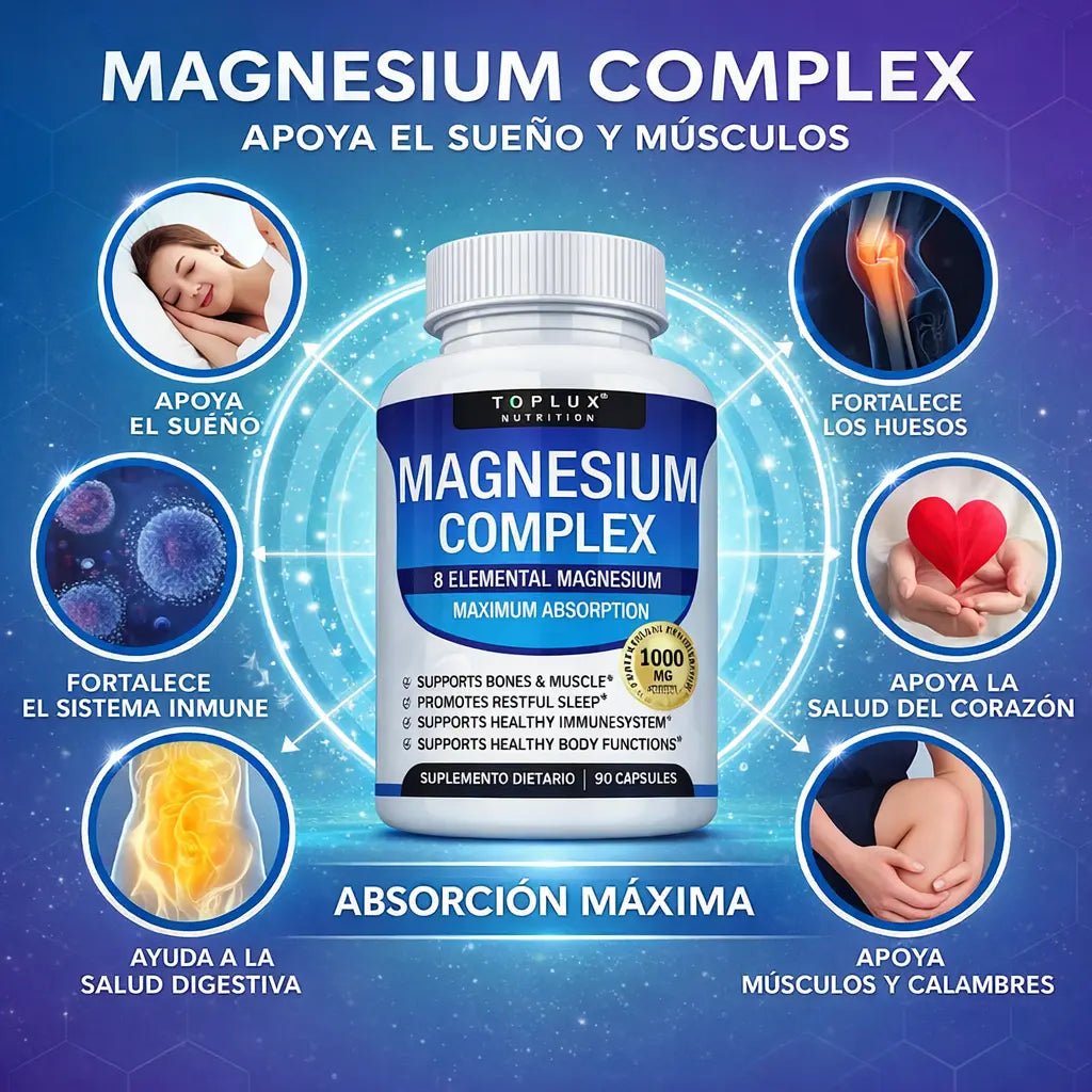 Compre 1 y Llévate 2 - Magnesium Complex 180 Cp Bioforce™ - Image 2