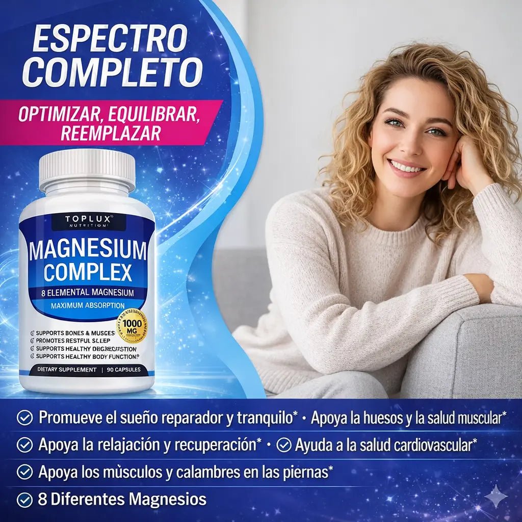 Compre 1 y Llévate 2 - Magnesium Complex 180 Cp Bioforce™ - Image 4