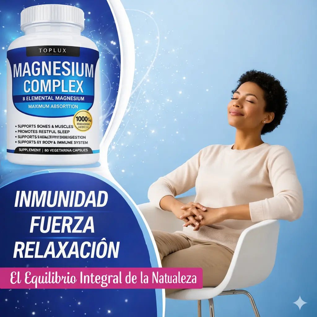 Compre 1 y Llévate 2 - Magnesium Complex 180 Cp Bioforce™ - Image 3