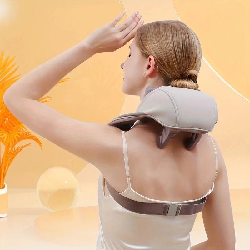 Masajeador Portátil Con Función De Calor Para Cuello y Hombros Comfortmax™ - Image 3