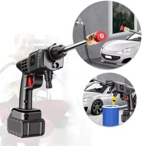 Hidrolavadora Portátil Recargable 2 Baterías + Aspiradora Vacum 3 en 1 TurboJet™ — foto 2