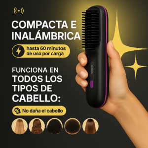 Cepillo Alisador Portátil - BeautyMax Pro® — foto 4