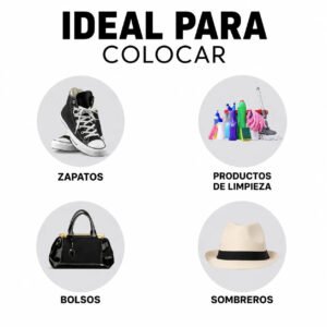 Zapatero Plegable Multifuncional 4 Niveles [ÚLTIMAS UNIDADES] — foto 4