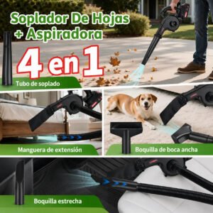 Soplador Aspiradora Inalámbrica TurboMax™ + 2 Baterías de Regalo [SUPER POTENTE] — foto 2
