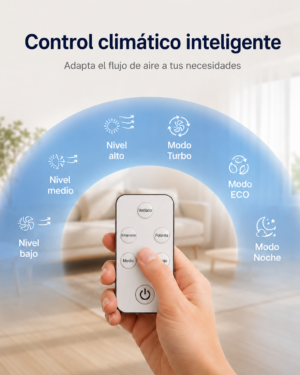 Aire acondicionado portátil de pared 2 en 1 ClimaFlow™ (frío y calor) — foto 3