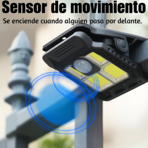 2x1 Luzes LED Clip Con Sensor y Carga Solar – Ilumina Sin Cables Ni Enchufes — foto 3