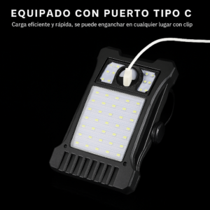 2x1 Luzes LED Clip Con Sensor y Carga Solar – Ilumina Sin Cables Ni Enchufes — foto 4