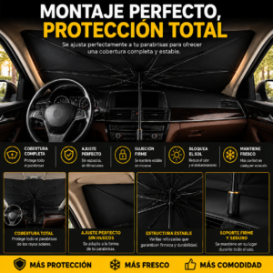 Compre 1 Llévate 2 - SombraDrive™ Parasol Plegable para Coche — foto 2