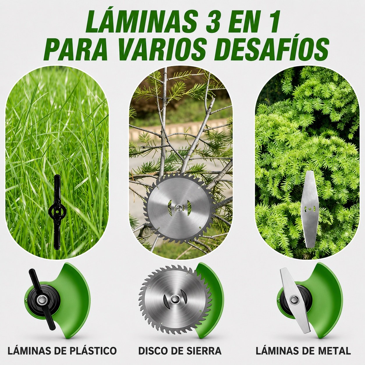 Láminas 3 en 1 para varios desafíos