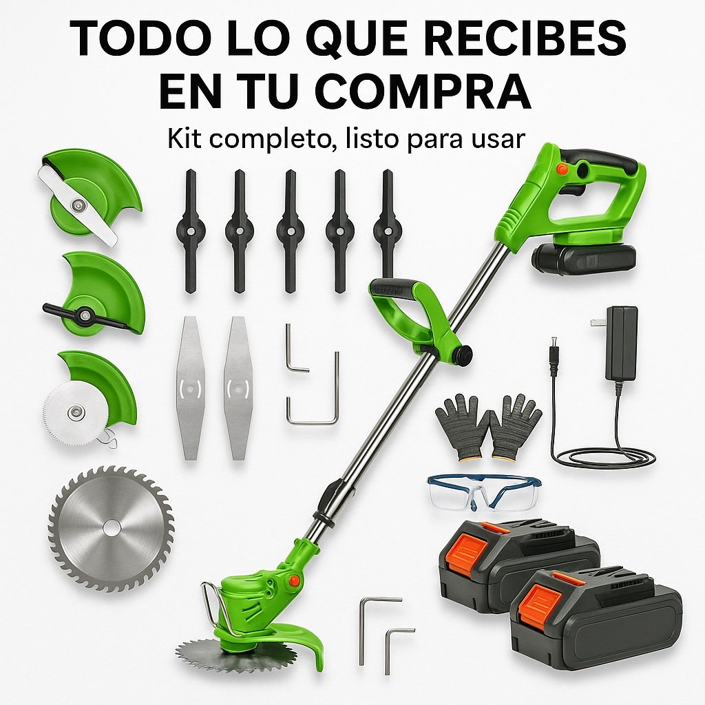 2 baterías de 48V incluidas — más de 8 horas de autonomía