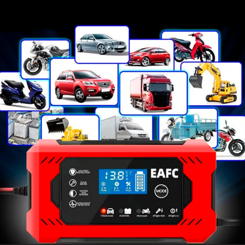Cargador De Batería Automotivo Para Carro - Turbo Volt